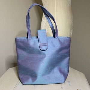 Stylish Blue Fabric Bag